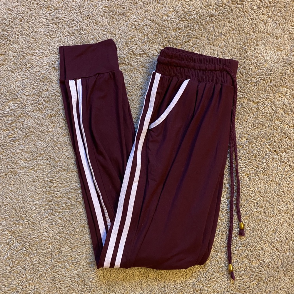 Maroon Joggers